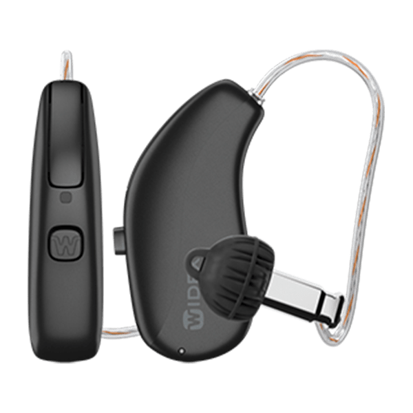 Widex Allure hearing aid with AI Clarity Boost